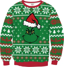 Arvilhill Men's Ugly Christmas Funny Graphic Long Sleeve Unisex Sweatshirt (S-3XL)