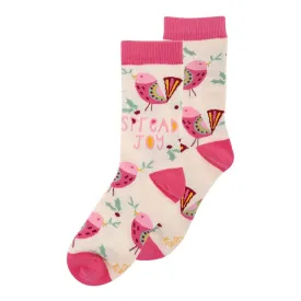 Bird Holiday Socks