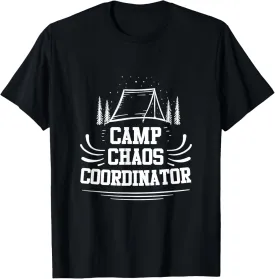 Camp Chaos Coordinator - Summer Adventure Camp Counselor T-Shirt