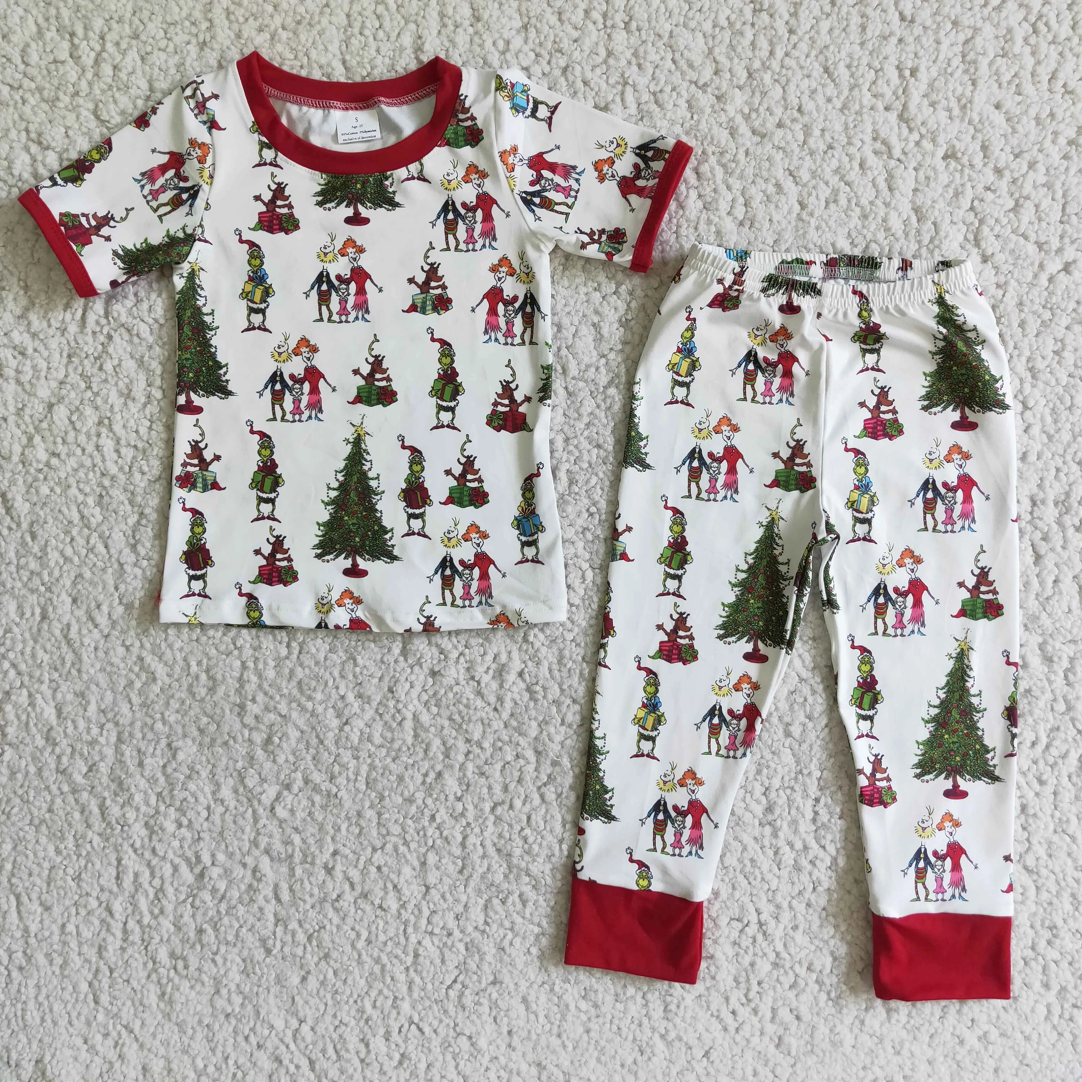 Christmas Kids Pajamas Sets E2-2