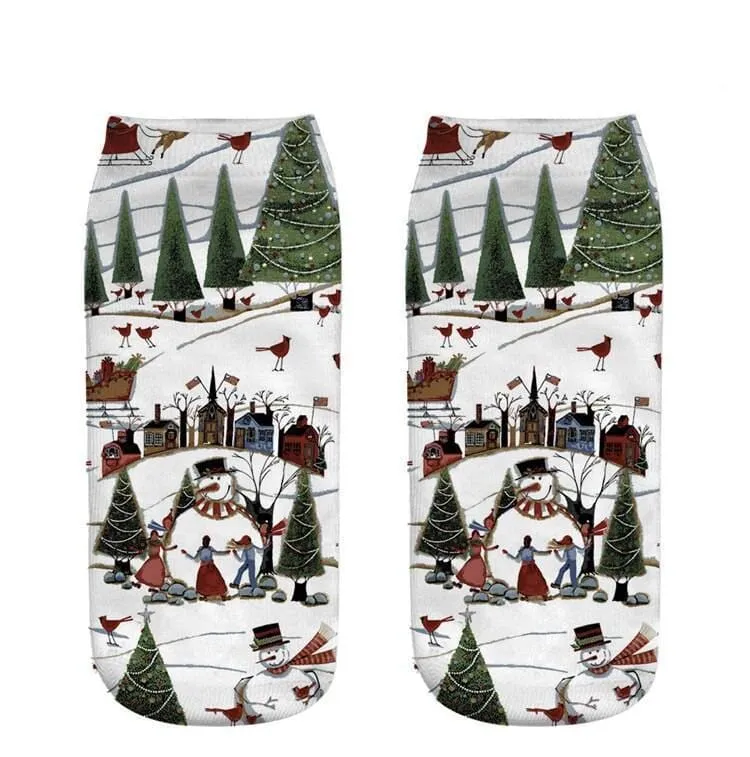 Christmas Santa Socks