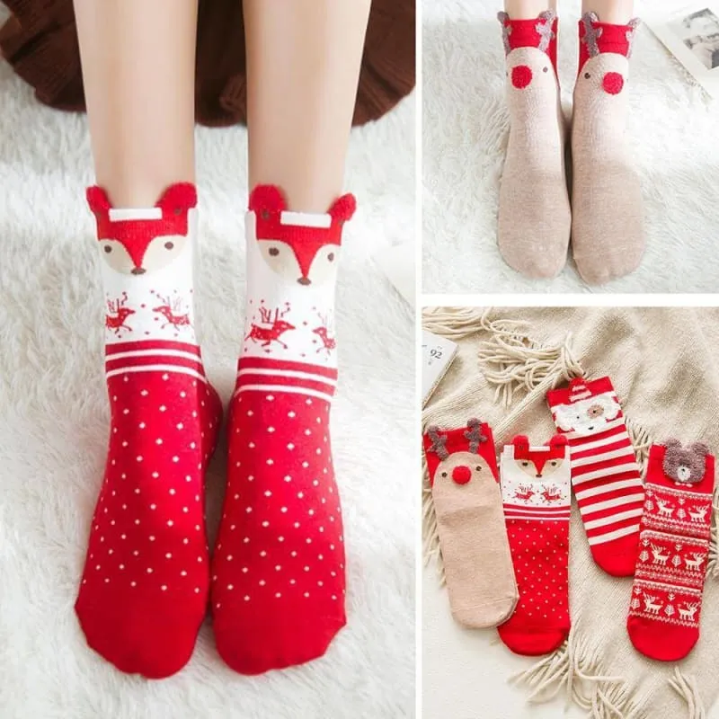 Christmas Santa Socks
