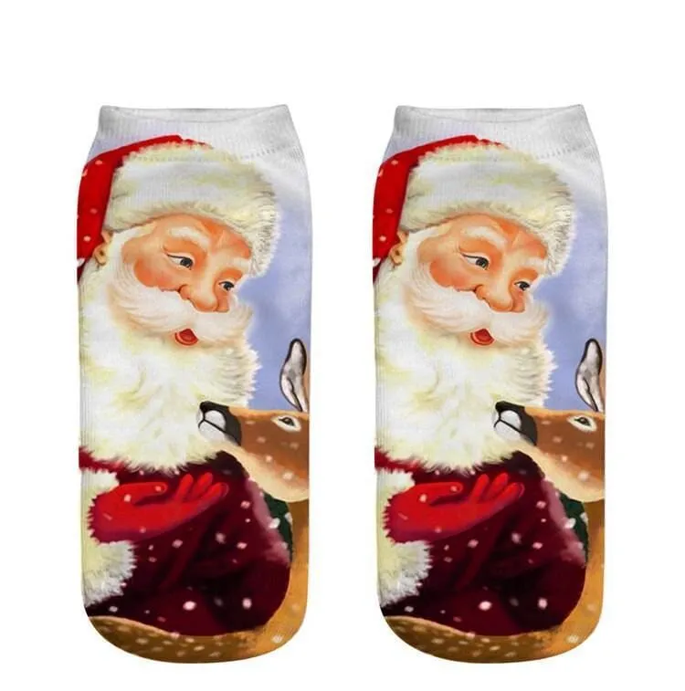 Christmas Santa Socks