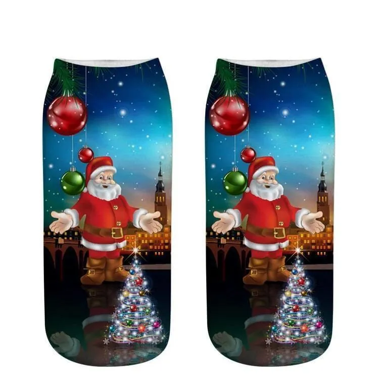 Christmas Santa Socks