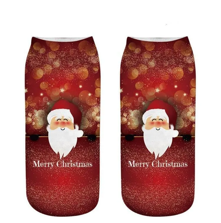 Christmas Santa Socks