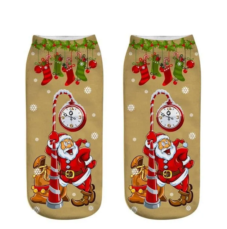 Christmas Santa Socks