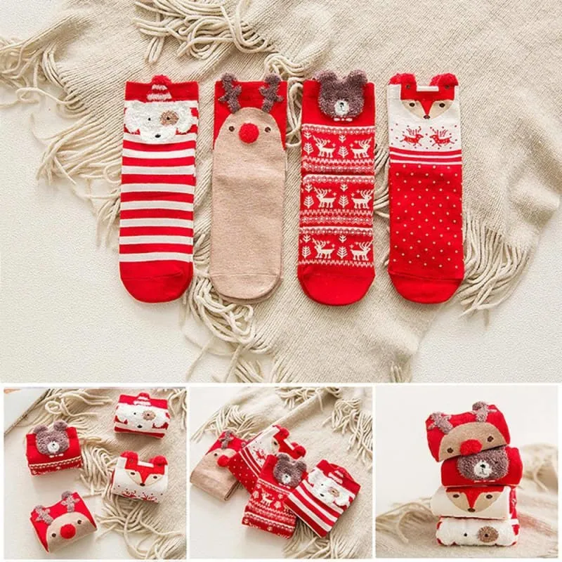 Christmas Santa Socks