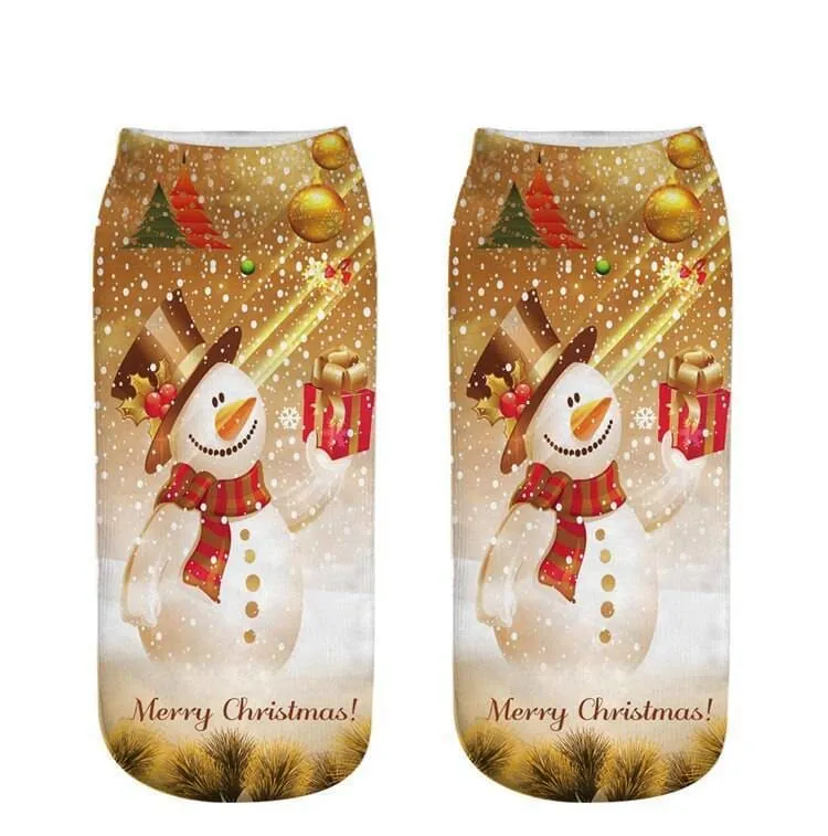 Christmas Santa Socks