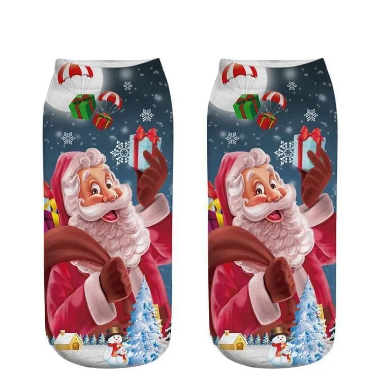 Christmas Santa Socks