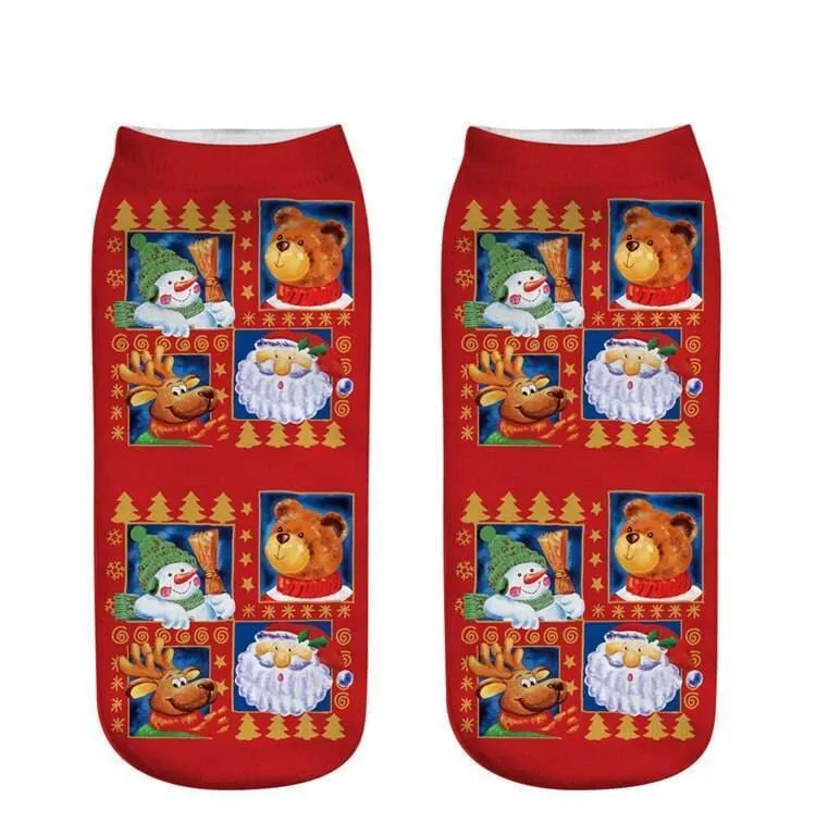 Christmas Santa Socks