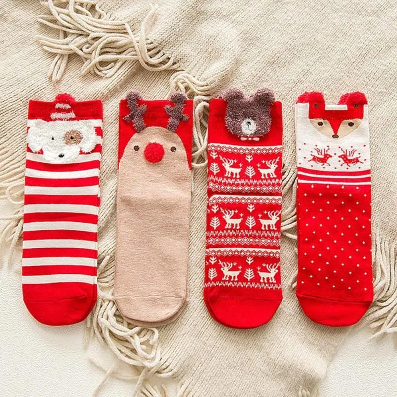 Christmas Santa Socks