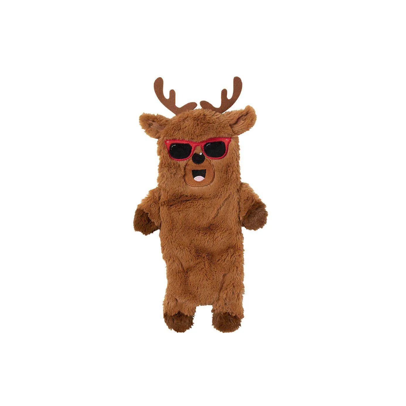 FuzzYard | Flat Out Christmas Reindeer - Dog Toy