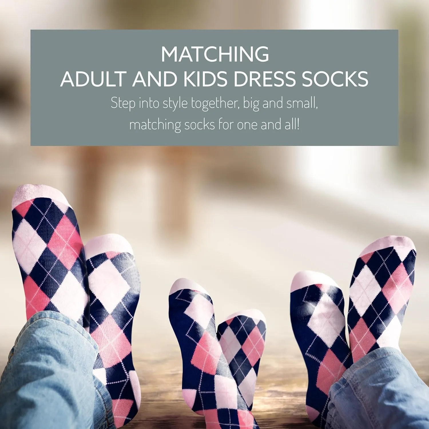 Kids Boys Fun Dress Socks, Colorful, Patterned, Novelty, Mid-High, Long