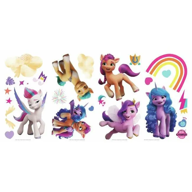 My Little Pony Peel And Stick Wall Decals