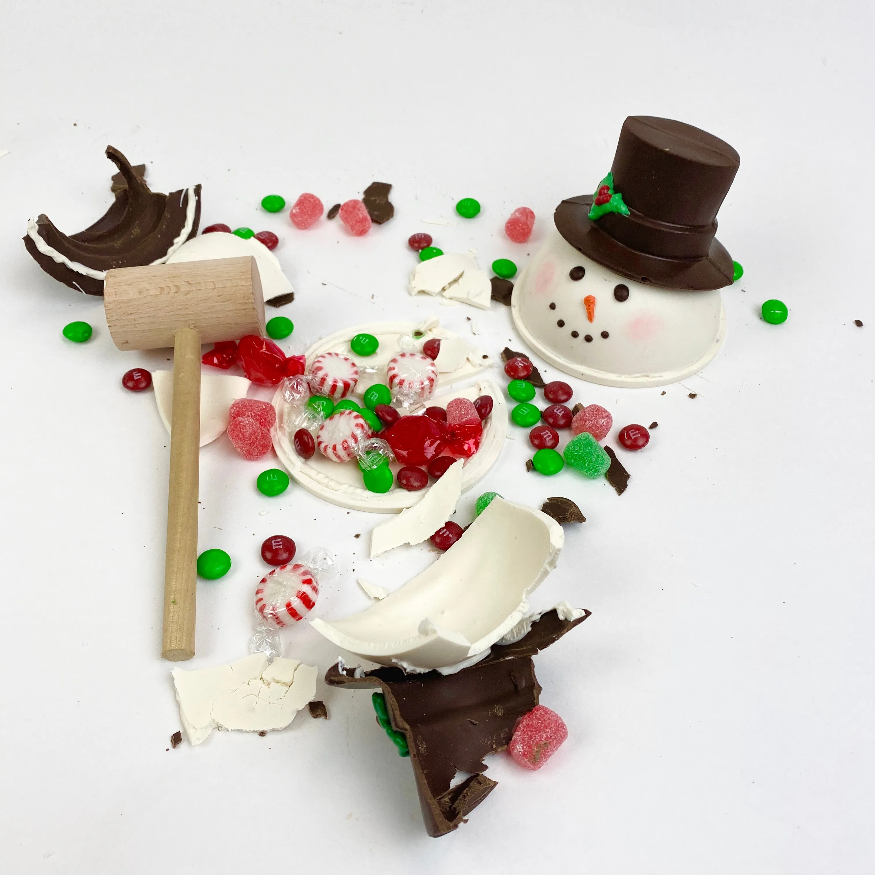 Snowman Chocolate Pinata