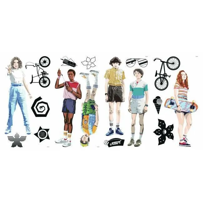 Stranger Things Peel and Stick Wall Decals