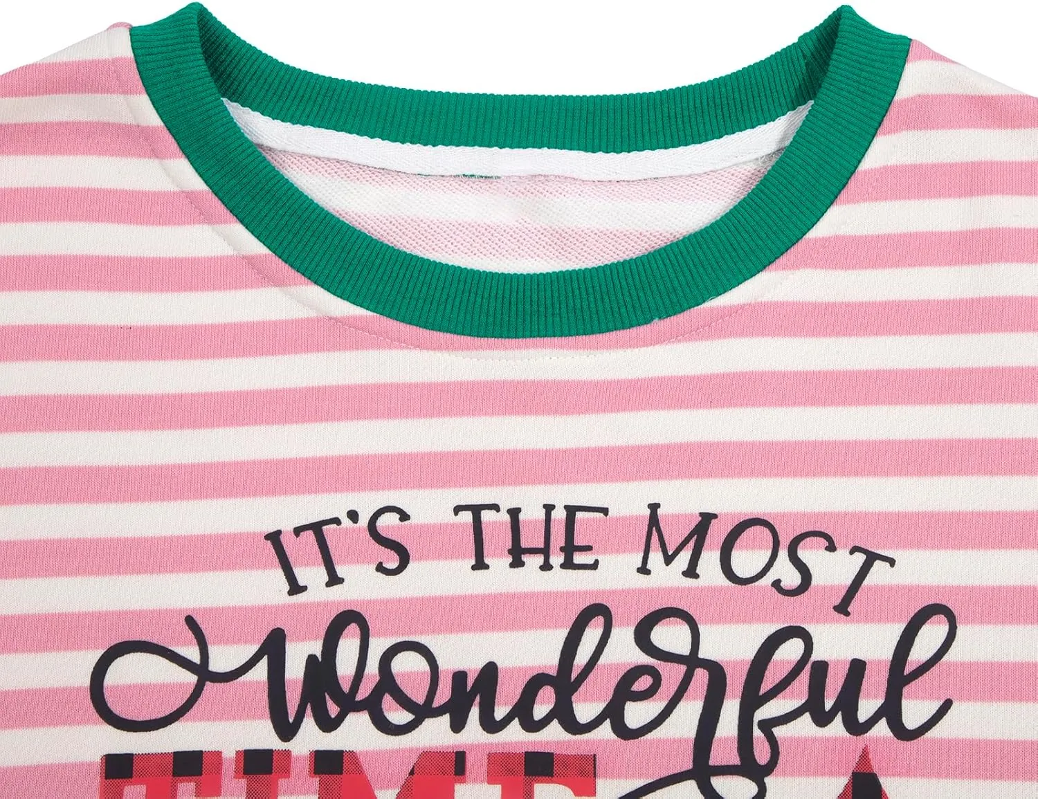 TAOHONG Merry Christmas Sweatshirt Women Xmas Buffalo Plaid Tree Color Block Christmas Snowflake Print Long Sleeve Top Shirts