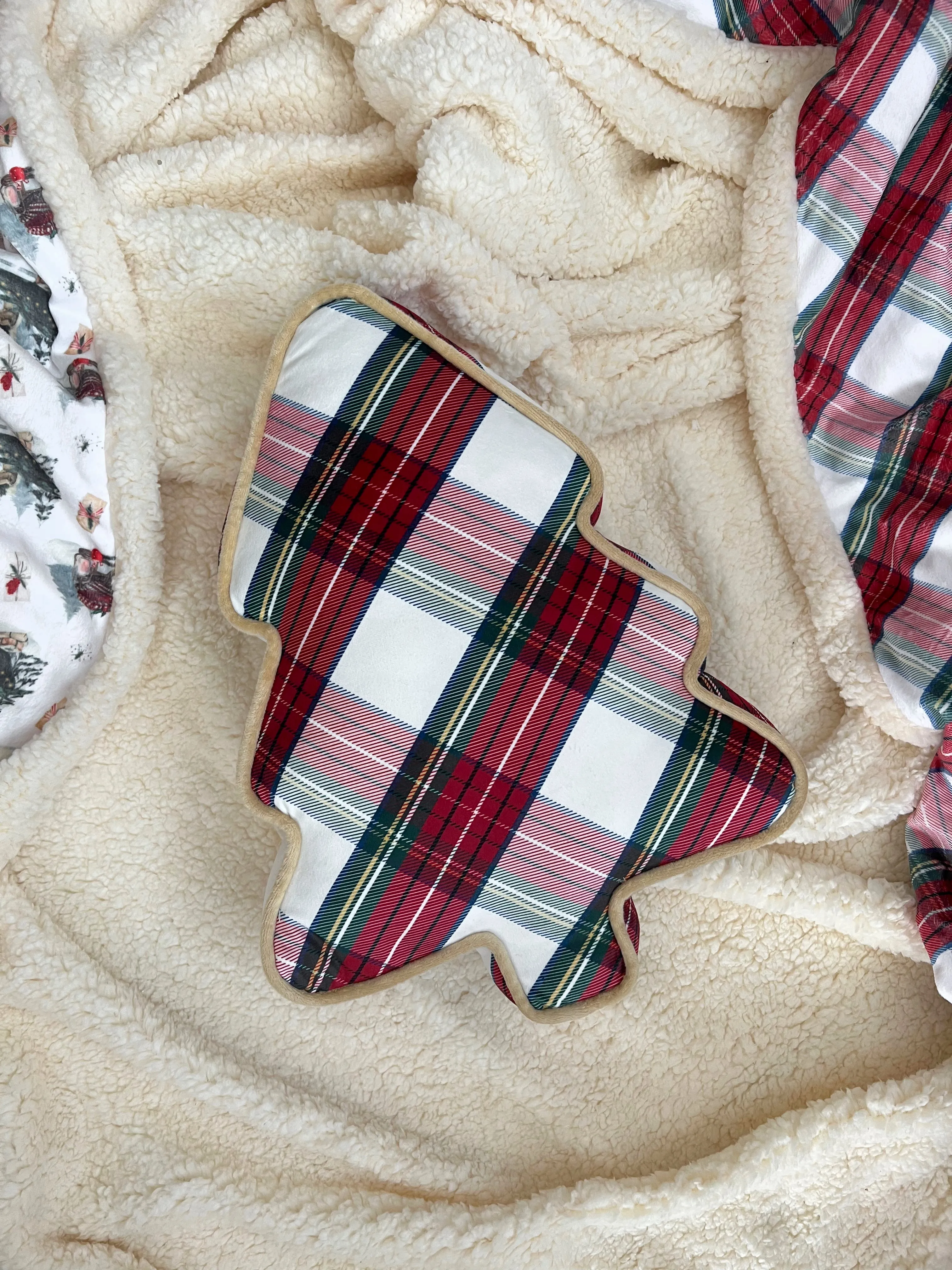 Tartan Tree Cushion