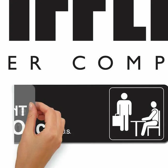 The Office Dunder Mifflin Peel and Stick Giant Wall Decal